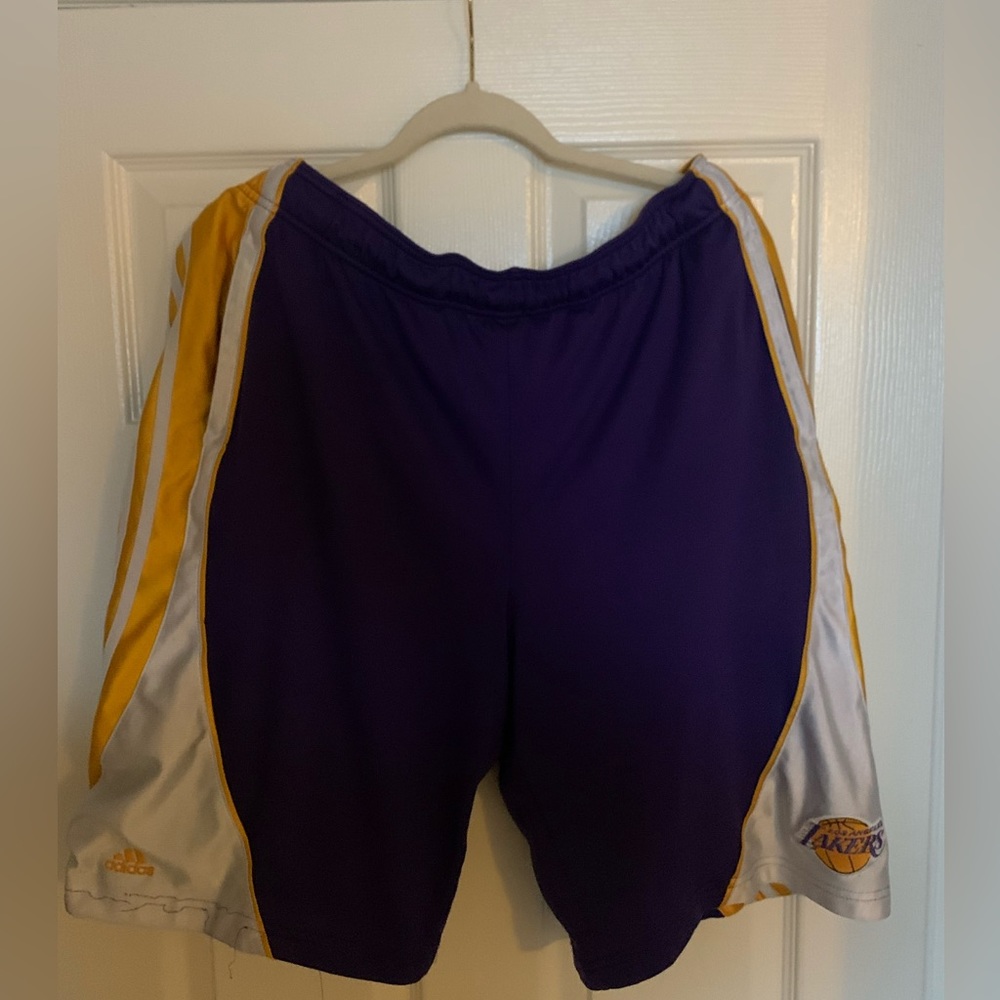 LA Lakers Adidas Kobe Bryant Era Vintage Practice Shorts